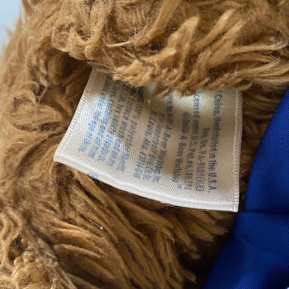 Build a Bear BAB Centennial Clark Maxine plush‎ w/blue cheerleader outfit - Picture 11 of 13